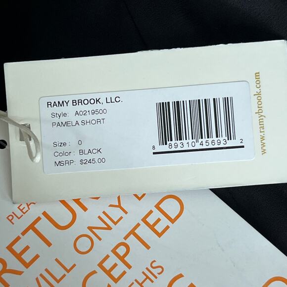 Ramy Brook Pamela Pleated Shorts - Picture 5 of 6